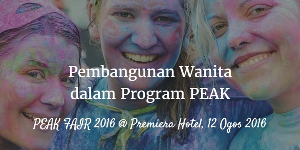 Pembangunan Wanita Dalam Program PEAK