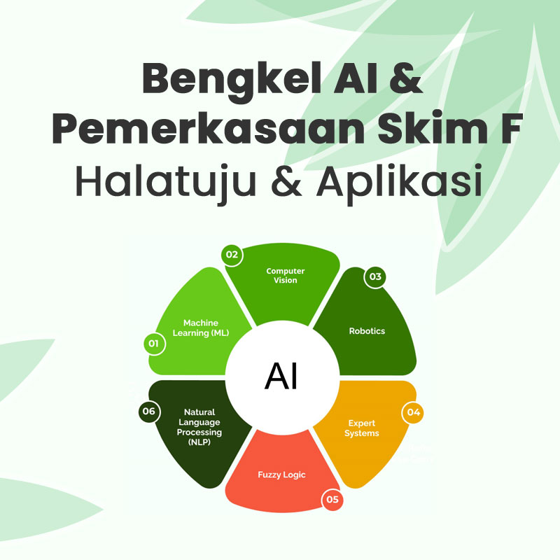 BENGKEL AI DAN PEMERKASAAN SKIM F: HALATUJU DAN APLIKASI